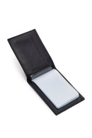 Men's Black Leather Wallet | Derimod