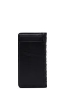 Men's Black Leather Wallet | Derimod