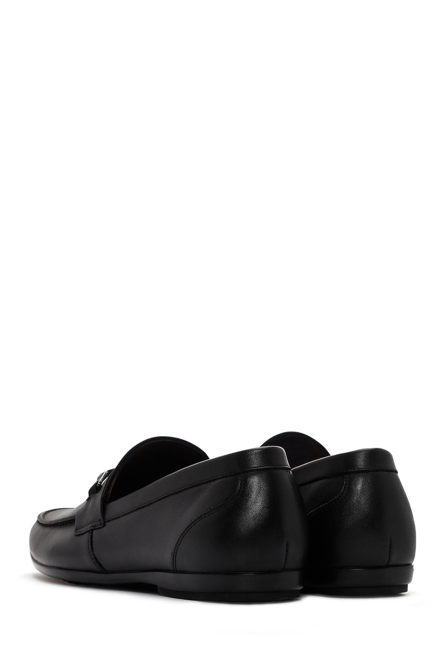 Men's Black Leather Classic Loafer