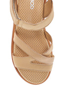 Women's Leather Comfort Sandals | Derimod