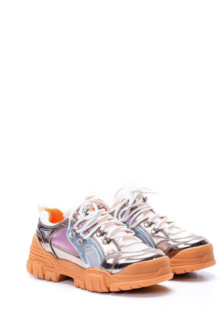 Kadın Parlak Sneaker