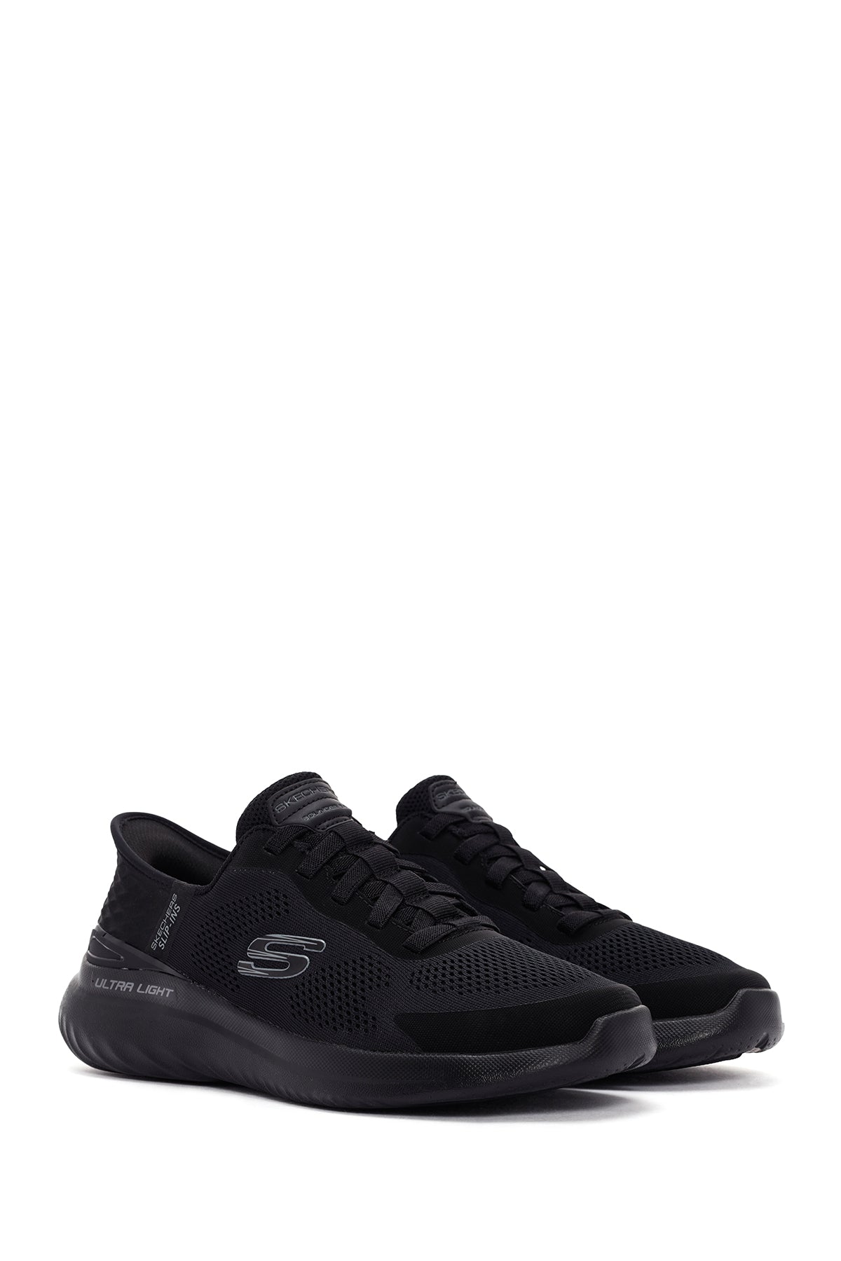 Skechers Erkek Siyah Bounder 2.0 - Emerged Kumaş Sneaker