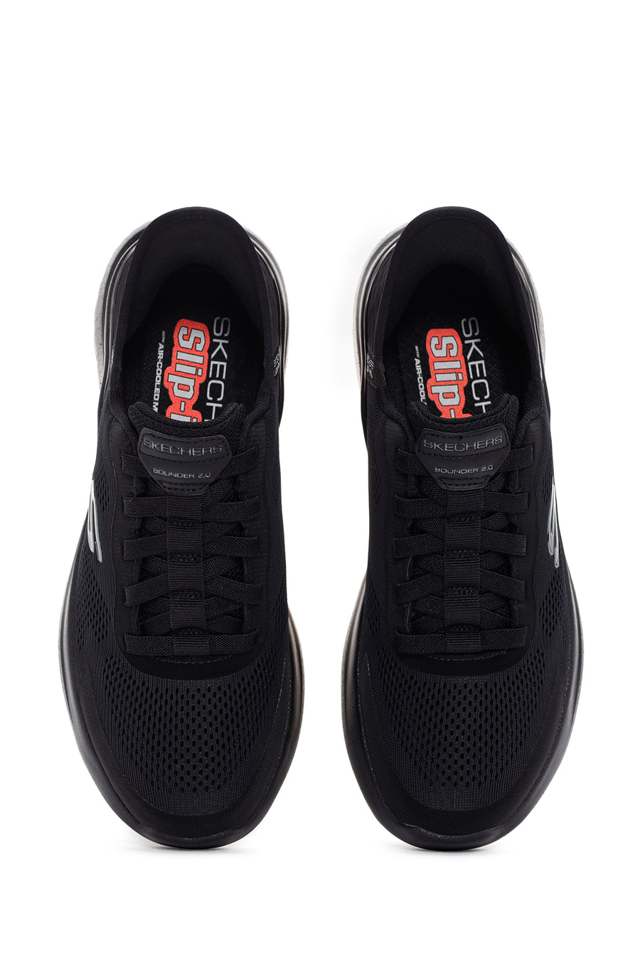 Skechers Erkek Siyah Bounder 2.0 - Emerged Kumaş Sneaker