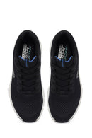 Skechers Men Black Skech - Air Ventura Lace-Up Thick-Soled Fabric Sneaker | Derimod