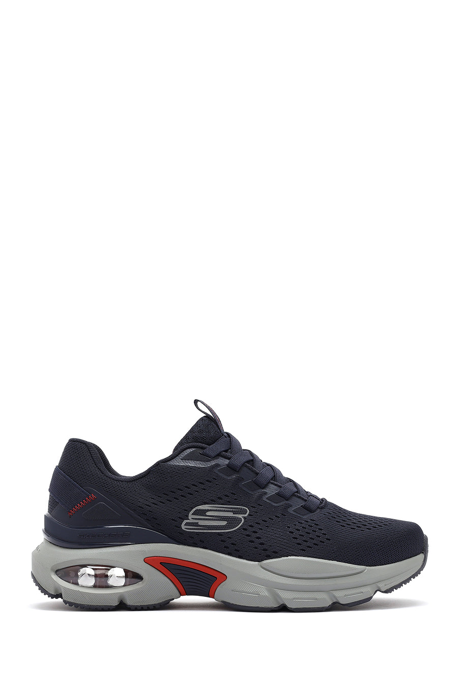 Skechers Erkek Lacivert Skech - Air Ventura Bağcıklı Kalın Tabanlı Sneaker 232655 NVRD | Derimod