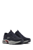 Skechers Men's Navy Blue Skech - Air Ventura Lace-Up Chunky Sole Sneaker | Derimod