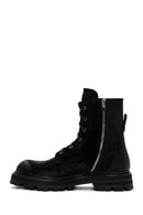 Harley Davidson Men's Black Vilfrid Exc Nubuck Leather Boots | Derimod