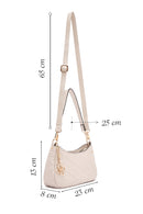 Women's Beige Long Strap Quilted Handbag | Derimod