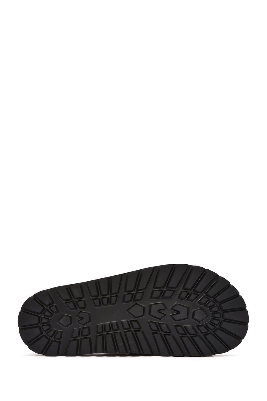 Women's Black Buckle Sandals