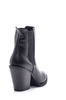 Women's Heeled Leather Boots | Derimod