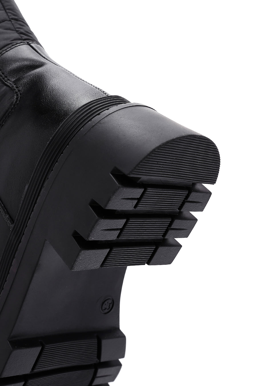 Women's Black Thick Soled Casual Boots