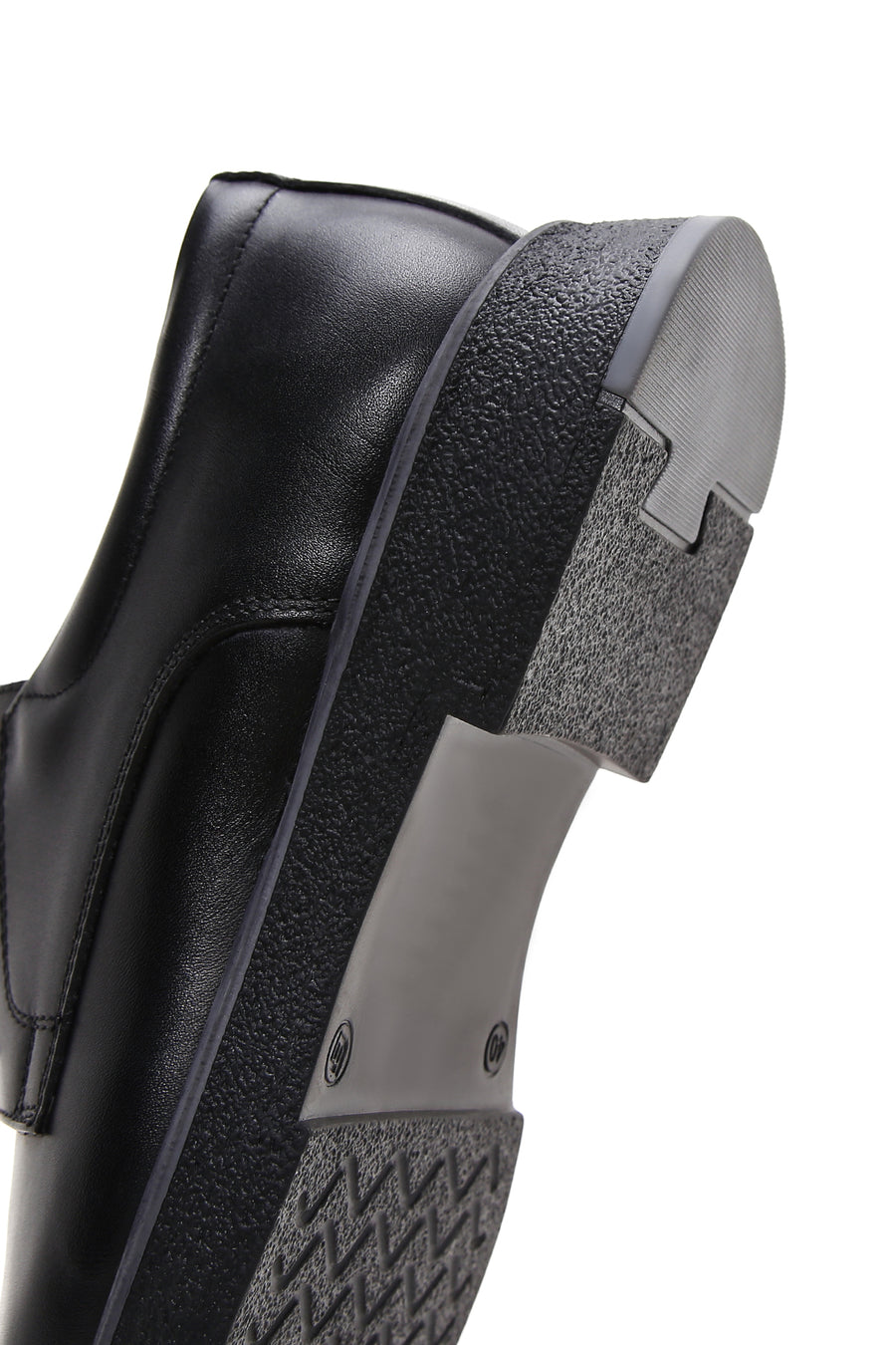 Men's Black Leather Casual Shoes