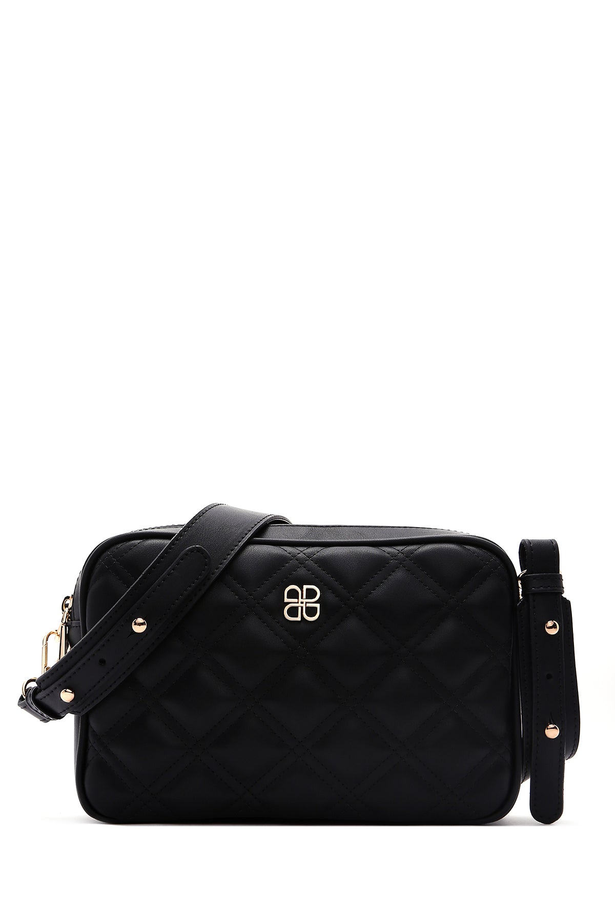 Women's Black Quilted Crossbody Bag 23SBD2006KP | Derimod