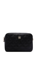 Women's Black Quilted Crossbody Bag | Derimod