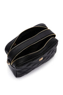 Women's Black Quilted Crossbody Bag | Derimod