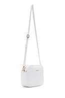 Women's White Quilted Crossbody Bag | Derimod
