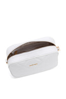 Women's White Quilted Crossbody Bag | Derimod