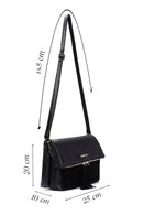 Women's Black Crossbody Bag | Derimod