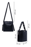 Women's Navy Blue Classic Shoulder Bag | Derimod