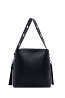 Women's Navy Blue Classic Shoulder Bag | Derimod