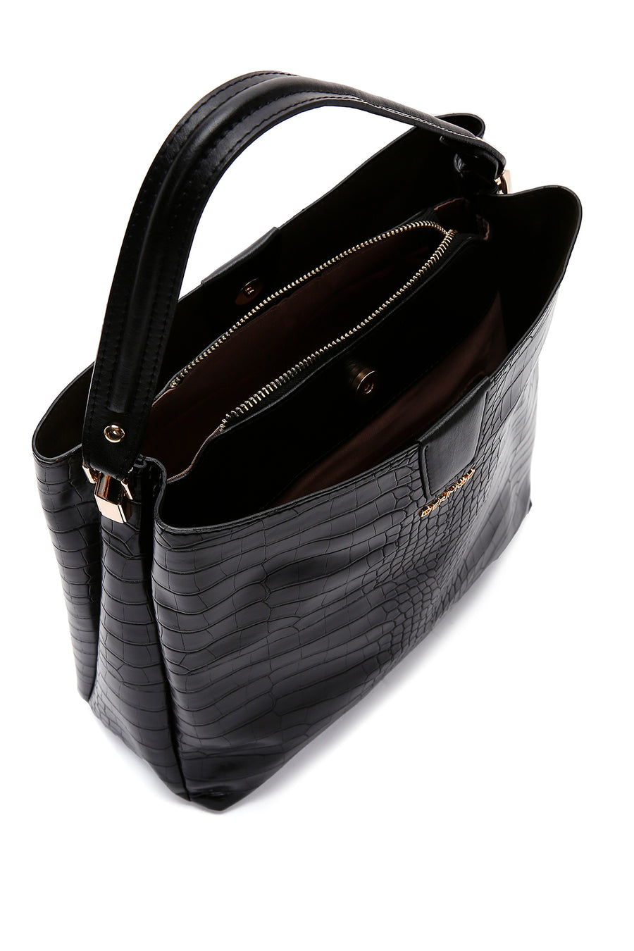 Women's Black Shoulder Bag