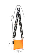 Women's Orange Metallic Clutch Bag | Derimod