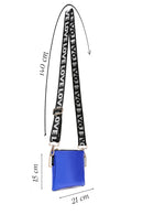 Kadın Mavi Metalik Portföy Çanta | Derimod