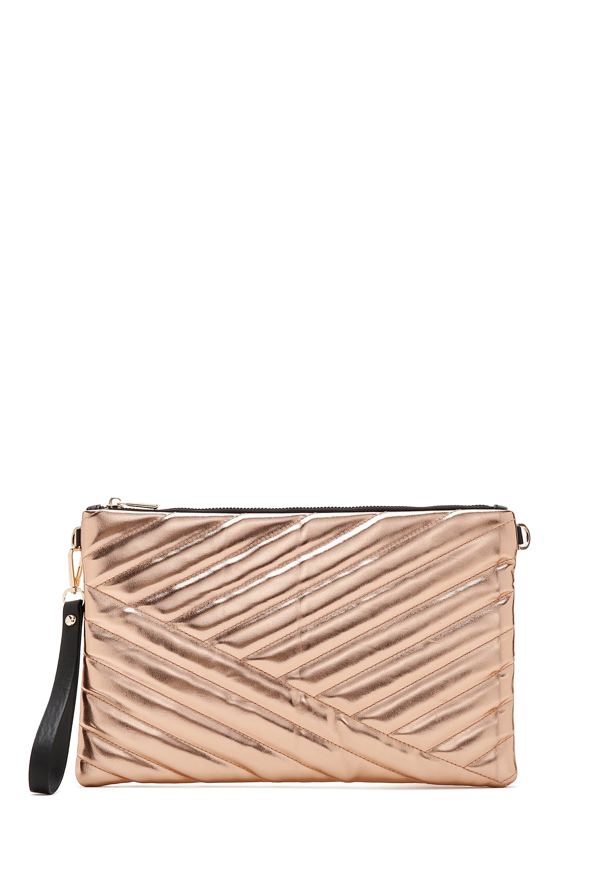 Kadın Pembe Altın Portföy Çanta 23SBD222032 | Derimod