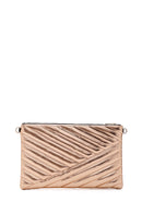 Kadın Pembe Altın Portföy Çanta | Derimod