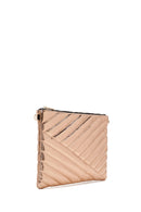 Kadın Pembe Altın Portföy Çanta | Derimod