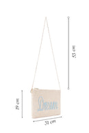 Women's Green Straw Portfolio Bag | Derimod
