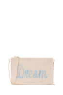 Women's Green Straw Portfolio Bag | Derimod