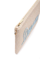 Women's Green Straw Portfolio Bag | Derimod