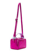 Women's Pink Metallic Crossbody Bag | Derimod