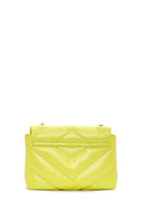 Kadın Yeşil Kapitone Çapraz Çanta | Derimod