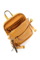 Women's Yellow Backpack | Derimod