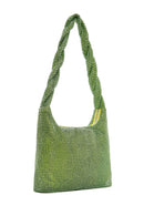 Kadın Yeşil Taşlı Omuz Çantası | Derimod