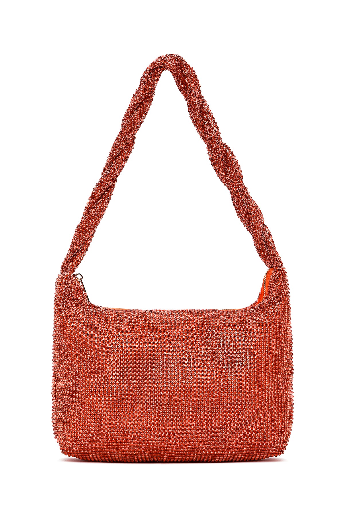 Women's Orange Stone Shoulder Bag 23SBD2460TS | Derimod