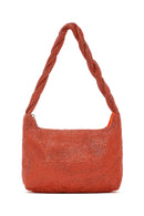 Women's Orange Stone Shoulder Bag | Derimod