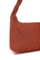 Women's Orange Stone Shoulder Bag | Derimod