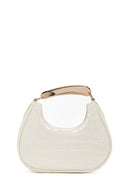 Kadın Bej Kroko El Çantası | Derimod