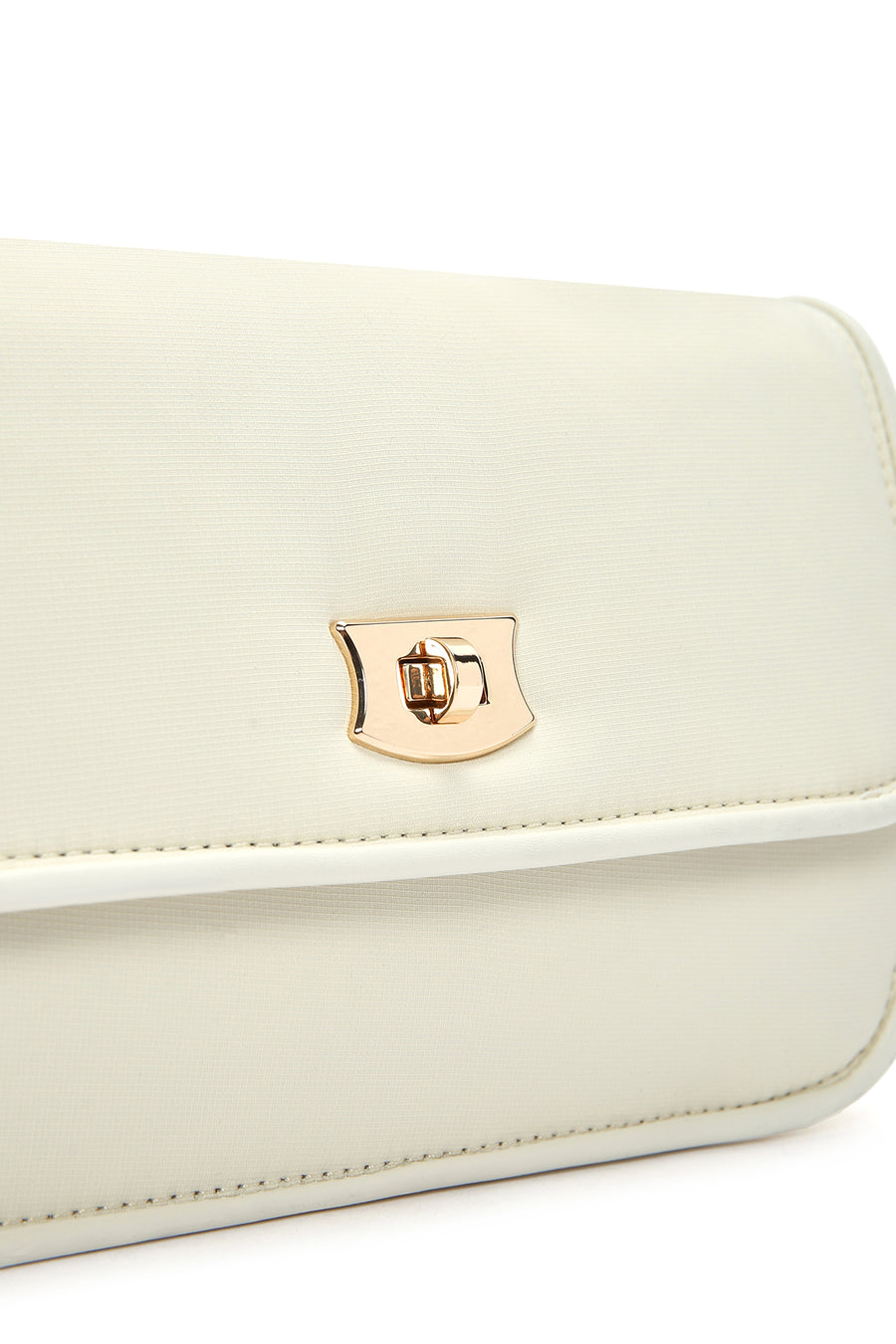 Women's Beige Long Strap Shoulder Bag