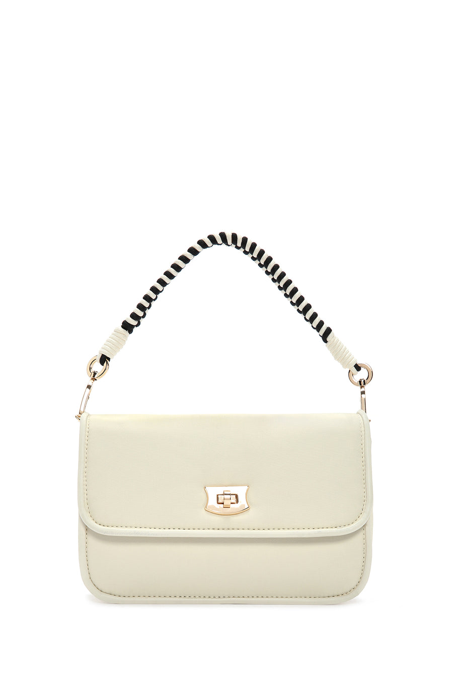 Women's Beige Long Strap Shoulder Bag