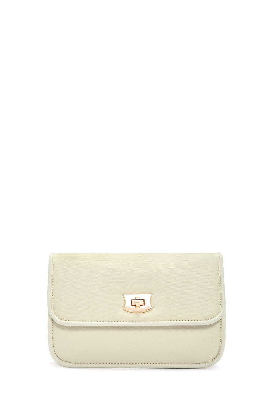Women's Beige Long Strap Shoulder Bag