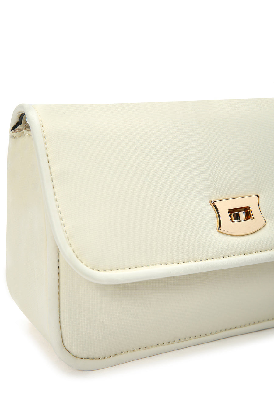 Women's Beige Long Strap Shoulder Bag