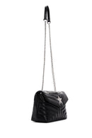 Women's Black Quilted Crossbody Bag | Derimod