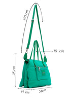 Women's Green Quilted Shoulder Bag | Derimod