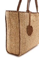 Kadın Bej Hasır Kol Çantası | Derimod