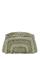 Women's Green Straw Shoulder Bag | Derimod
