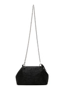 Women's Black Straw Shoulder Bag | Derimod